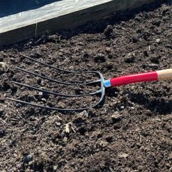 Razor-Back Forged 4-Tine Manure Fork -Garden Care 0445 2