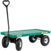 Farm Tuff Plastic Deck Wagon With Flat-Free Tires