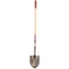 True Temper True American Round Point Open Back Shovel, 48-inch Ash Handle