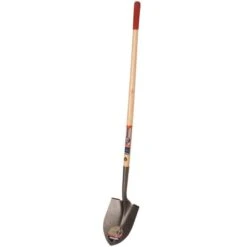 True Temper True American Round Point Open Back Shovel, 48-inch Ash Handle -Garden Care 15641 2