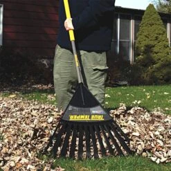 Clog-Free Poly Leaf Rake -Garden Care 1906300 2 1