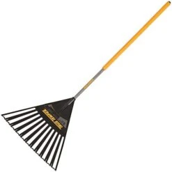 Clog-Free Poly Leaf Rake