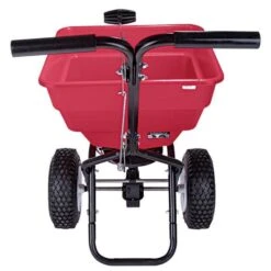 Earthway Commercial Broadcast Spreader With 100 Lb Capacity -Garden Care 2170e back
