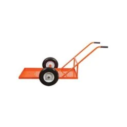 Leonard Flatbed 2-Wheel Nursery Cart, 2ft X 4ft Low Deck, 850 Lb Capacity -Garden Care 2448lw 1