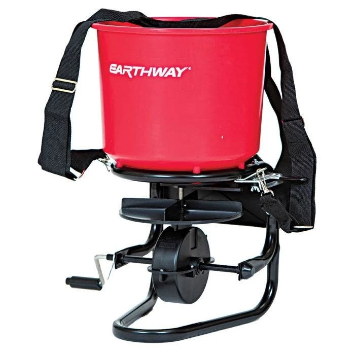 Earthway Hand Crank Spreader With 40lb Hopper 1 Earthway Hand Crank Spreader With 40lb Hopper