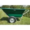Muller's Original Smart Cart, Green 12 Cu. Ft. Tray With 16" Flat Free Wheels