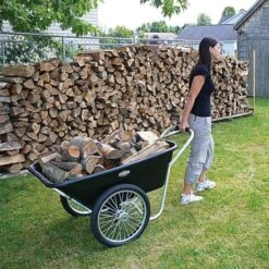 Muller's Original Smart Cart, Black 7 Cu. Ft. Tray With 20" Flat Free Spoke Wheels 5 Muller's Original Smart Cart, Black 7 Cu. Ft. Tray With 20" Flat Free Spoke Wheels -Garden Care 37bb ff 2 1