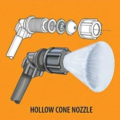 Solo Backpack Sprayer 4gal With Diaphragm Pump -Garden Care 475 hollow cone nozzle