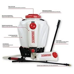 Chapin Mixes On Exit 4-Gallon Backpack Sprayer 7 Chapin Mixes On Exit 4-Gallon Backpack Sprayer -Garden Care 63950 features graphic