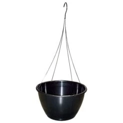 Belden Plastics 14-Inch Saucerless Baskets, Black, Case Of 25 -Garden Care 690804 4 1