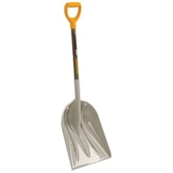 True Temper Poly Grain Scoop Shovel With D Grip Handle