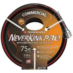 Neverkink Pro Commercial Duty Hose, 5/8in, 75ft
