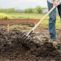 Leonard 5-Tine Forged Refuse Hook & Cultivator -Garden Care ac5 3