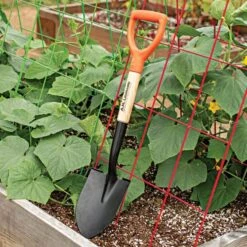 Leonard Floral Shovel D-Grip Handle -Garden Care afs210d 4 1