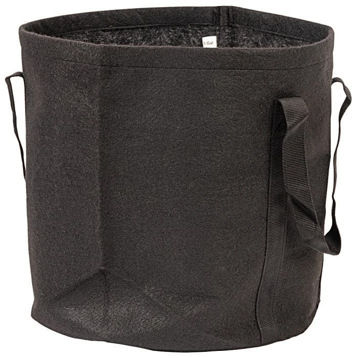 Leonard Grow Bags 5 Gallon Size Bundle Of 25, 150 G/m2 1 Leonard Grow Bags 5 Gallon Size Bundle Of 25, 150 G/m2