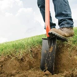 Leonard All Steel Nursery Spade With 15-Inch Blade And Straight Handle -Garden Care am15l 4