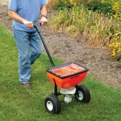 Leonard 50 Lb Broadcast Spreader -Garden Care am50p 8