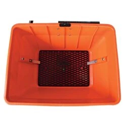 Leonard 70 Lb Spreader With Black Powder-Coated Frame -Garden Care am70p hopper 3.13.23