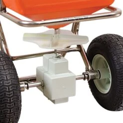 Leonard 70 Lb Spreader With Stainless Steel Frame -Garden Care am70s 3 1 1