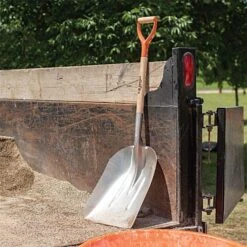 Leonard Heavy-Gauge Aluminum Scoop Shovel With 28-Inch D-Grip Handle -Garden Care ama12 8 1