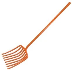 Leonard 8-Tine All Poly Scoop Fork, 63-inch Length -Garden Care apf805 2