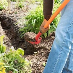 Leonard Trenching Shovel With 5-Inch Wide Blade -Garden Care ats5 6