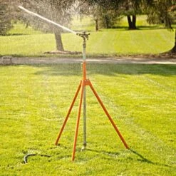 Leonard Tripod Tower With 3/4in Impulse Sprinkler Head -Garden Care ats72 34 3