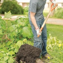 Leonard 10-Tine Ensilage Fork With Poly D-Grip -Garden Care awf10 3