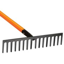 Leonard Straight Rake With Forged Steel Head And Composite Handle -Garden Care cs16 1 2