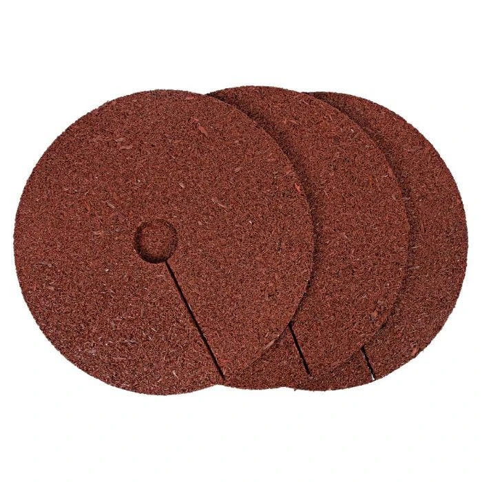 Rubberific® Tree Rings 24in, Red, Box Of 3 1 Rubberific® Tree Rings 24in, Red, Box Of 3