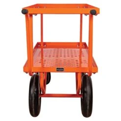 Leonard 2-Foot By 5-Foot Push-Style Nursery Cart With 18-Inch Shelf -Garden Care f2460hfw 2