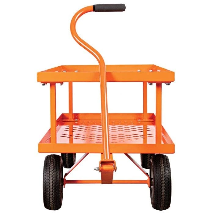 Leonard 2-Foot By 5-Foot Pull-Style Nursery Cart With 18-Inch Shelf 3 Leonard 2-Foot By 5-Foot Pull-Style Nursery Cart With 18-Inch Shelf - Image 3