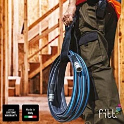FITT Force™ Pro Commercial-Grade Lay Flat Hose, 3/4-Inch Diameter, 100-Foot Length -Garden Care ffp53400 7