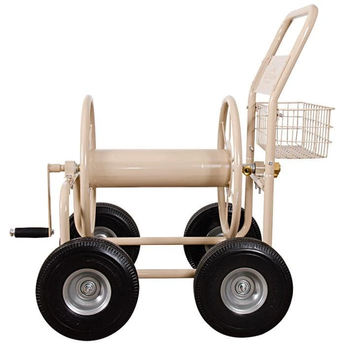 Hose Reel Wagon By A.M. Leonard, 4 Wheel Flat Free Tires, 300ft Hose Capacity, Lifetime Warranty 2 Hose Reel Wagon By A.M. Leonard, 4 Wheel Flat Free Tires, 300ft Hose Capacity, Lifetime Warranty - Image 2