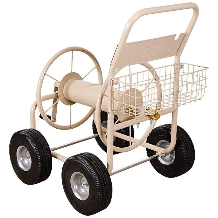 Hose Reel Wagon By A.M. Leonard, 4 Wheel Flat Free Tires, 300ft Hose Capacity, Lifetime Warranty 3 Hose Reel Wagon By A.M. Leonard, 4 Wheel Flat Free Tires, 300ft Hose Capacity, Lifetime Warranty - Image 3
