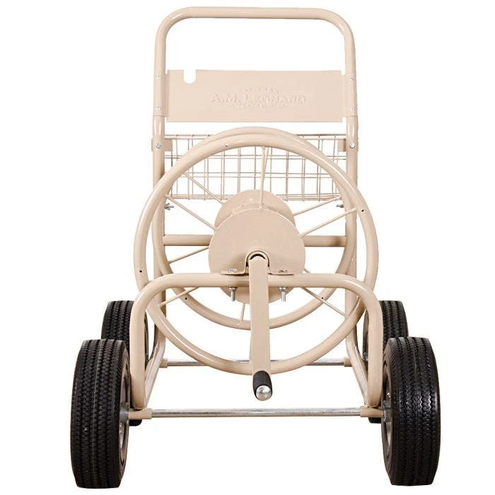 Hose Reel Wagon By A.M. Leonard, 4 Wheel Flat Free Tires, 300ft Hose Capacity, Lifetime Warranty 4 Hose Reel Wagon By A.M. Leonard, 4 Wheel Flat Free Tires, 300ft Hose Capacity, Lifetime Warranty - Image 4