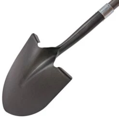 Leonard Contractor-Grade Shovel, Round Point With Fiberglass Handle -Garden Care frp260 3