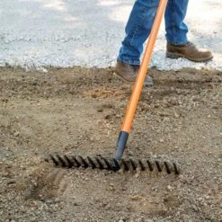 Leonard Forged Straight Rake With Tuff-Strong Handle -Garden Care fs16 6