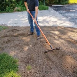 Leonard Forged Straight Rake With Tuff-Strong Handle -Garden Care fs16 8