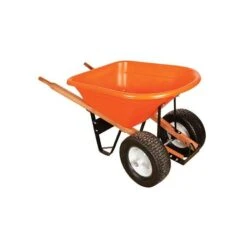 Leonard Two-Wheel Wheelbarrow Conversion Kit, Flat-Free Tires -Garden Care fwbkt 4 1