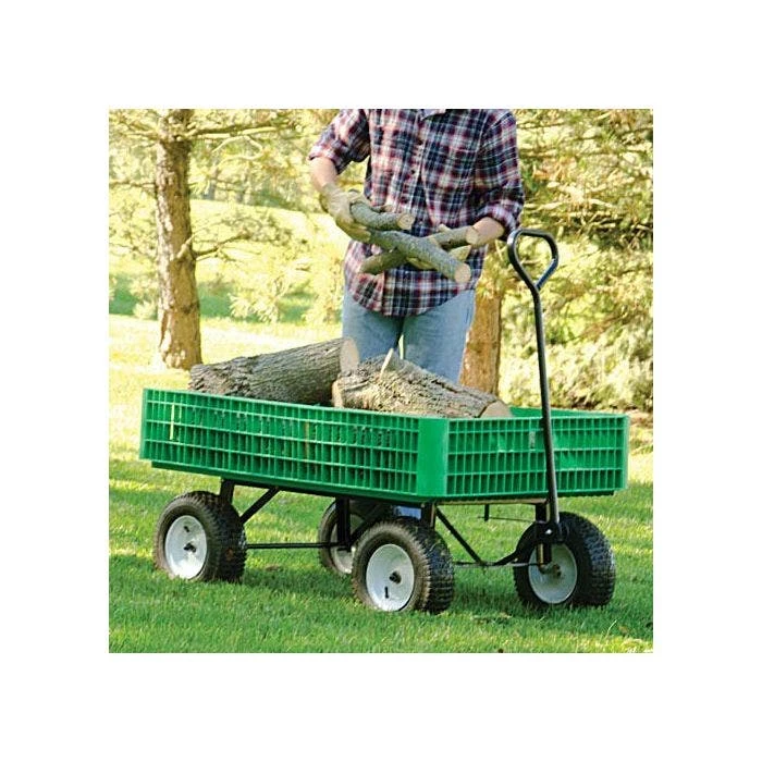 Leonard Green Utility Wagon, 30in X 46in X 7.5in Tray 6 Leonard Green Utility Wagon, 30in X 46in X 7.5in Tray - Image 6
