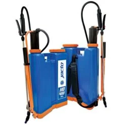 Jacto 4 Gallon Backpack Sprayer With Poly Piston Pump, Blue 5 Jacto 4 Gallon Backpack Sprayer With Poly Piston Pump, Blue -Garden Care hd400bl 2