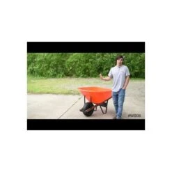 Leonard 8 Cubic Foot Capacity Poly Tray Wheelbarrows 10 Leonard 8 Cubic Foot Capacity Poly Tray Wheelbarrows -Garden Care hqdefault 12 4