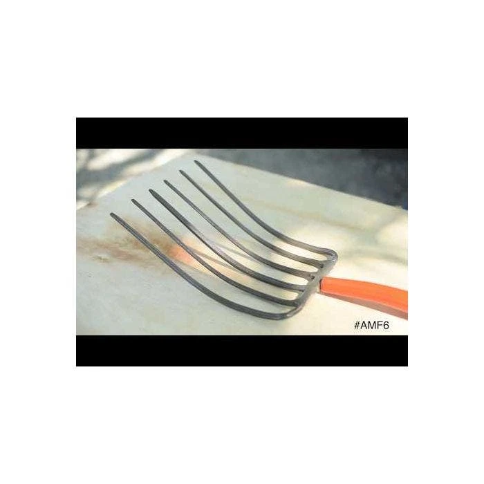 Leonard 6-Tine Forged Steel Manure Fork With 54-Inch Straight Handle 8 Leonard 6-Tine Forged Steel Manure Fork With 54-Inch Straight Handle - Image 8