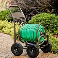 Liberty Garden Hose Wagon With Flat Free Tires, 250ft Capacity -Garden Care hw250ff live