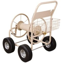 Leonard 4-Wheel Hose Reel Wagon With Pneumatic Tires -Garden Care hw300 2