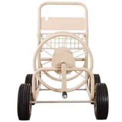 Leonard 4-Wheel Hose Reel Wagon With Pneumatic Tires -Garden Care hw300 3