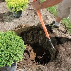 Leonard Caprock Irrigation Shovel With 48-Inch Tuff-Flex™ Composite Handle -Garden Care is2c 4 1