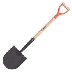 Leonard Caprock Irrigation Shovel With 30 Inch D Grip Handle