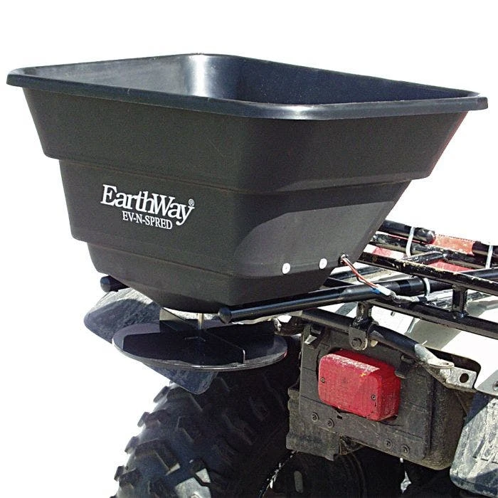 Earthway 12Volt Broadcast Spreader ATV Mount With 80lb Poly Hopper 1 Earthway 12Volt Broadcast Spreader ATV Mount With 80lb Poly Hopper